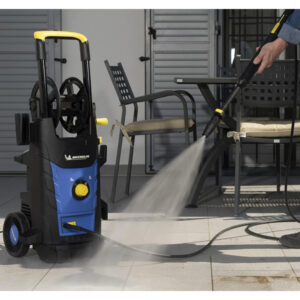 picture for the pressure washer in the garden