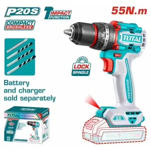 Compact Brushless Cordless Drill TOTAL