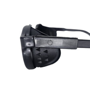 side of the goggles
