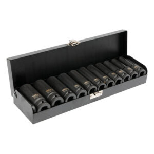 hexagonal deep impact socket set in the case by YATO