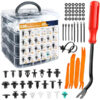 New 800pcs Car Plastic Retainer Clips Kit