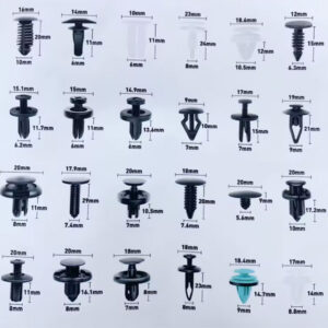 New 800pcs Car Plastic Retainer Clips Kit