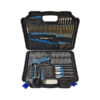 Drill Bit Set, 246 Drill Bit Sets, Cordless Drill Bit Set for Wood, Metal, Masonry, Cement and Screwdriver Bit Set Blue