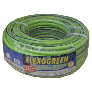 Adflex Plastic Garden Hose - Premium 12mm x 50m Flexogreen