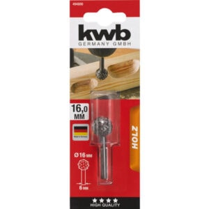 kwb 494800 Professional rasp, wood working, ball, Ø 16 mm 1 pc(s)