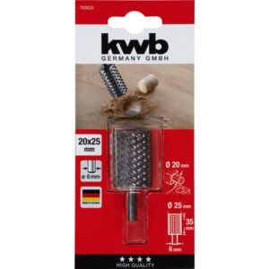 kwb 705025 Round groove mill