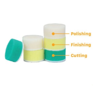 Maxshine 1” Hook and Loop Foam Polishing Pads Kit