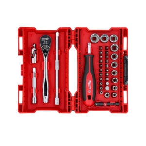 Milwaukee 4932479096 38 Piece 1/4" Ratchet Driver & Socket Set