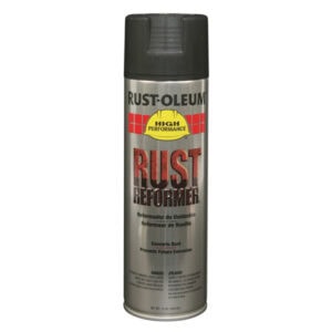 Rust-Oleum 15 oz. V2100 Black Solvent Based Rust Reformer Paint