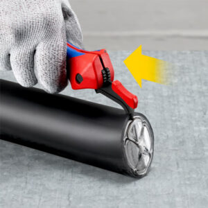 Stripping Knife with guide shoe and ratchet function