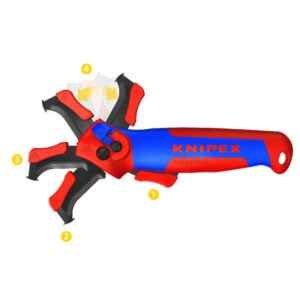Stripping Knife with guide shoe and ratchet function