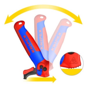 Stripping Knife with guide shoe and ratchet function