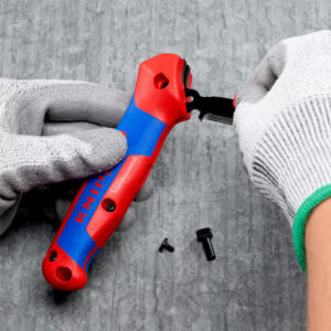 Stripping Knife with guide shoe and ratchet function