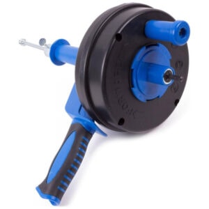 Drain Auger, Hair Clog Remover with Drill Adapter, Heavy Duty Flexible Plumbing Snake Use Manually or Powered