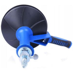 Drain Auger, Hair Clog Remover with Drill Adapter, Heavy Duty Flexible Plumbing Snake Use Manually or Powered