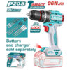 TOTAL Brushless Cordless Impact Drill 96N.m – Battery