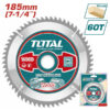 TOTAL TCT SAW BLADE F-185mm (TAC231413)