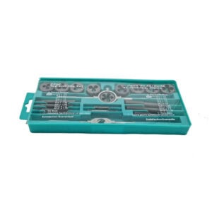 Tap & Die Threading Set M3-M12, Metric Sizes with Adjustable Wrench to Create Threads and Repair Damaged Threads