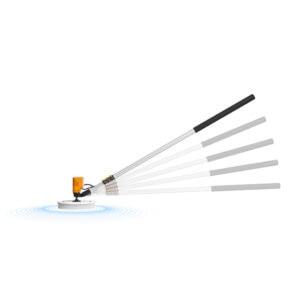 XYT Solar Panel Cleaning Brush Single Head Rotary Brush for Solar Panel Cleaning X3