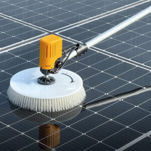 XYT Solar Panel Cleaning Brush Single Head Rotary Brush for Solar Panel Cleaning X3