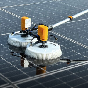 XYT Hot Sales X4 Equipment to Clean Solar Panels Double Head Brush