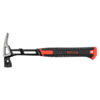 CLAW HAMMER WITH METAL HANDLE 450G