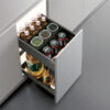 HIGOLD Shearer Luxe Pull Out Kitchen Cupboard Organiser - Fits 450mm