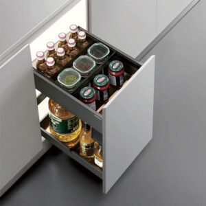 HIGOLD Shearer Luxe Pull Out Kitchen Cupboard Organiser - Fits 450mm