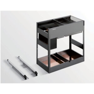 HIGOLD Shearer Luxe Pull Out Kitchen Cupboard Organiser - Fits 450mm