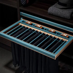 HIGOLD B Series Pull Out Trouser and Belt Rack (for 90cm cupboard)