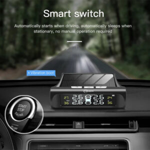 Solar Powered Tyre Pressure Monitoring System - Car + 4WD TPMS