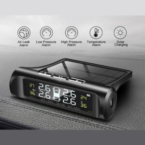 Solar Powered Tyre Pressure Monitoring System - Car + 4WD TPMS
