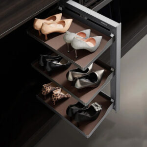 Slide Out Wardrobe Storage Baskets