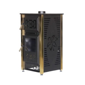 diesel stove gold finish
