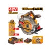 INGCO CSLI4218511 42V Cordless Brushless Circular Saw (with 2.5Ah Battery, Charger & Accessories)