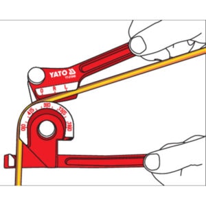 YATO YT-21840 3-in-1 Pipe Bender – 6–10 mm
