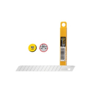 OLFA ASB-10 Standard Spare Blades 9mm – Snap-Off Utility Knife Blades (10 Pack)