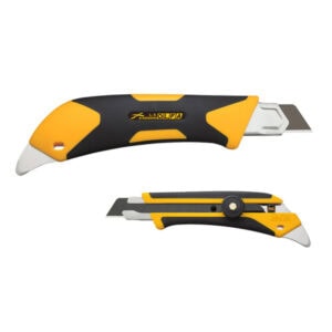 OLFA L-5 18mm Heavy-Duty Fiberglass Utility Knife with Multi-Pick – Ratchet Lock Snap Blade