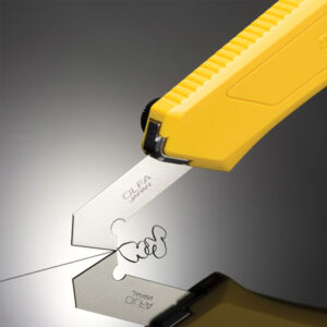 OLFA PC-L Plastic & Laminate Cutter – Tungsten Steel Scoring Knife