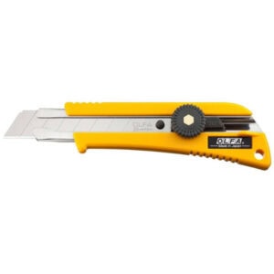 OLFA L-2 Classic 18mm Heavy-Duty Utility Knife with Rubber Grip – Snap Blade Cutter