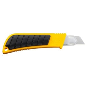 OLFA L-2 Classic 18mm Heavy-Duty Utility Knife with Rubber Grip – Snap Blade Cutter