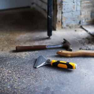 OLFA XSR-600 X-Grip Heavy-Duty Scraper – 600mm Handle, 100mm Dual-Edge Blade