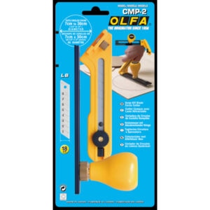 OLFA CMP-2 Heavy-Duty Circle Cutter | Adjustable 3–12” Precision Cutting Tool