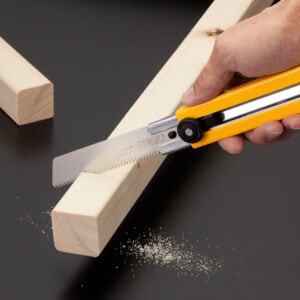 OLFA HSW-1 Extra Heavy-Duty Utility Saw Cutter with Soft Rubber Grip