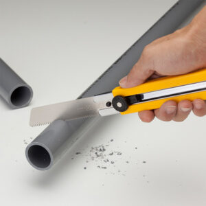 OLFA HSW-1 Extra Heavy-Duty Utility Saw Cutter with Soft Rubber Grip