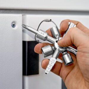 KNIPEX TwinKey – Multifunction Control Cabinet Key