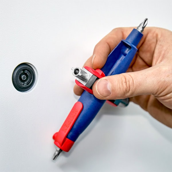Knipex 00 11 07 Pen-Style Control Cabinet Key – Multi-Function Utility Key