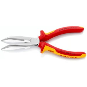 Knipex 26 26 200 VDE Snipe Nose Side Cutting Pliers – 200 mm (Stork Beak)