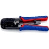 Knipex 97 51 10 Crimping Pliers for RJ11/12 & RJ45 Western Plugs – 190 mm