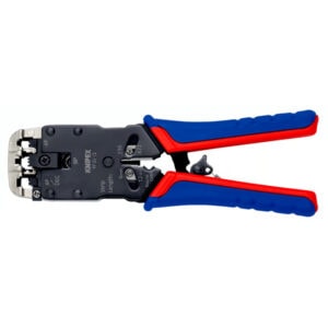 Knipex 97 51 12 Crimping Pliers for Western Plugs RJ10 / RJ11 / RJ12 / RJ45 – 200 mm